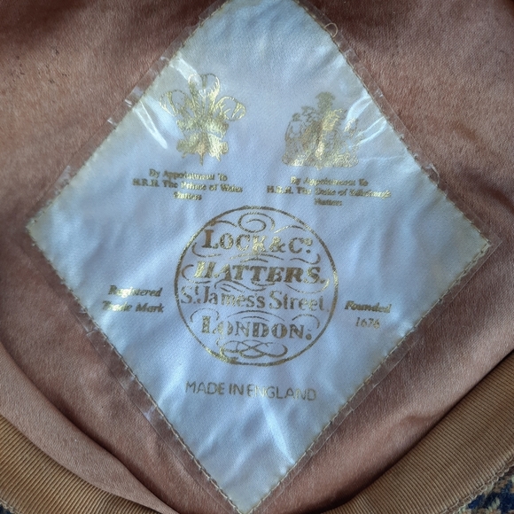 Vintage Lock & Co Hatters 100% Cashmere Gunclub Check Flat Cap Houndstooth 7 1/4 - Picture 10 of 15